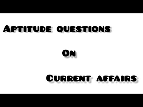 current affairs questions and solutions