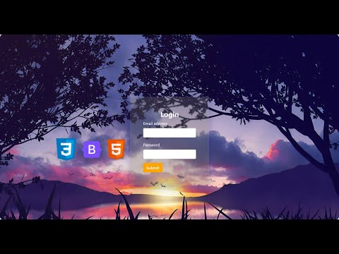 How To Make Login Page in Website | HTML CSS & Bootstrap