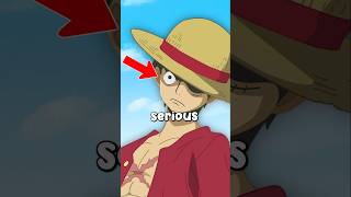 Luffy is scary when he's not smiling 😨