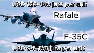 Kenapa Jet Siluman (F35) Bisa Lebih Murah dari Jet Biasa (Rafale)