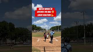 Awesome play by 9 year old #baseball #kidssports #kidsvideo