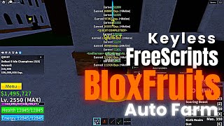 Blox Fruits Free Scripts [Keyless][Auto Farm, Easy earn XP]