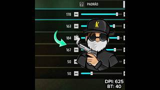 SENSI NOVA ATUALIZAÇÃO VIP 😈⚙️ MIRA NÃO TREME! A MELHOR SENSIBILIDADE PARA SUBIR CAPA NO FREE FIRE