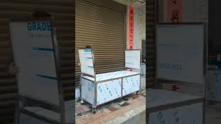 Steel fast food counter ready for sale 8923792100