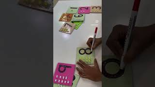 Easy number counting activity for preschoolers #diy #maths #mathtricks #mathactivities #diycraft