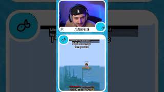 QUANDO SEU AMIGO TEM PC RUIM #cortesdogabepeixe #minecraft #clipes #react #memes #gabepeixe #clips