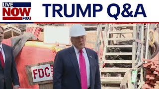 WATCH: Trump takes questions after Fed Chair Powell meeting | LiveNOW from FOX