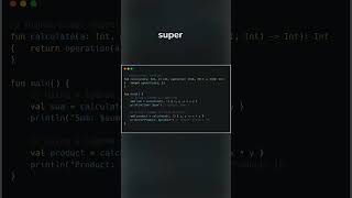 High order functions in kotlin?  #coding #kotlin #kotlinlanguage
