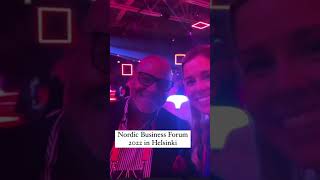Nordic Business Forum in Helsinki Recap #shorts