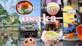 🇯🇵 6D5N OSAKA Japan travelvlog | first time | what i ate, shop 🍜✨full vlog compilation