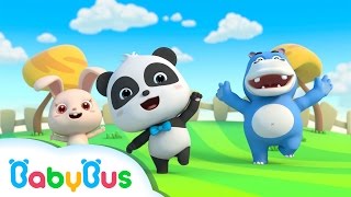 ♬If You're Happy And You Know It(3D) | 幸せなら手をたたこう | 赤ちゃんが喜ぶ英語の歌 | 子供の歌 | 童謡  | アニメ | 動画 | BabyBus