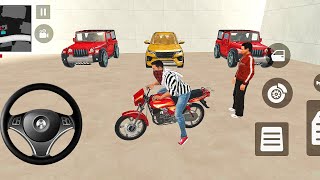 🇮🇳Indian Theft Auto Simulators Car Game Showroom Purchase New Update🔥 Fortuner and Thar Car ✨