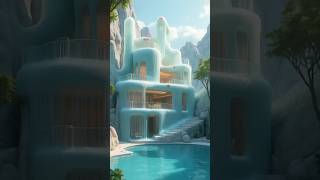 Amazing Liquid Design Home Tour #futureHome #liquidhome #shorts #short #fyp #homedecor #design #ai