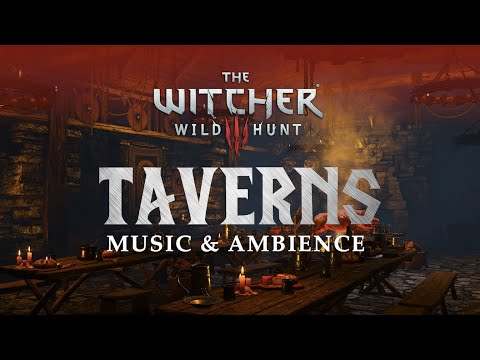 The Witcher Music & Ambience | Taverns with Amazing Music Mix from the Games and TV Series