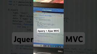 🖥 ASP.NET JQUERY AJAX MVC C# #ajax #jquery #aspdotnetcore #dotnet#dotnetdeveloper #javascript#shorts
