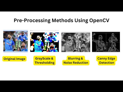 P3  Image Preprocessing Techniques: Grayscale, Threshold, Noise Reduction, and Canny Edge Detection