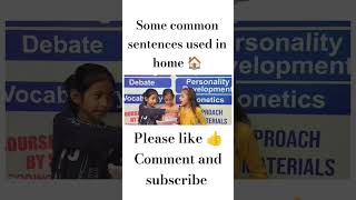#spoken english #common sentences used in home #mathsguru #school #bharatpur