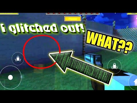 I GLITCHED OUT IN PIXEL GUN 3D??!?!