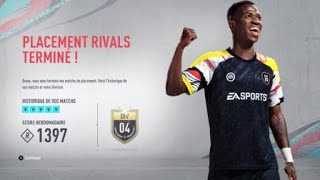 Début sur Fifa 20; 4e et 5e match