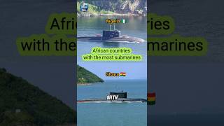 African Countries with the Most Submarines in 2025 #shorts #africa #submarine