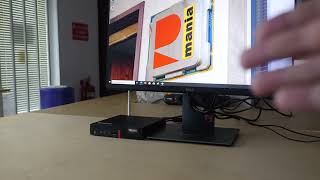Ревю и впечатления от монитор DELL P2419 и микро компютър Lenovo M920q