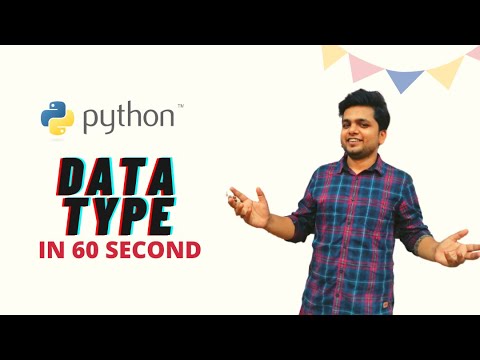 Python Data Types in 60 seconds | very quick revision