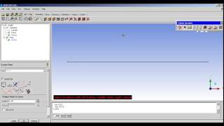 LearnCAx Soft Demo - ANSYS ICEMCFD - Geom - How to create point by projection