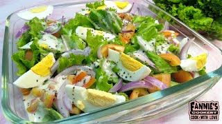 How to make Healthy & Tasteful VEGETABLE SALAD RECIPE