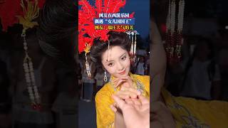 网友在西游乐园偶遇“女儿国国王”，网友：端庄大气的美