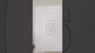 3D Number  6 green maker shades #3dtrick #3darttrick