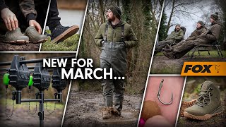 NEW Fox Products for Spring 2025 | Chairs, Footwear & Bankware | Carp Fishing