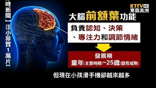 最新研究證實 手機成癮恐傷大腦前額葉功能