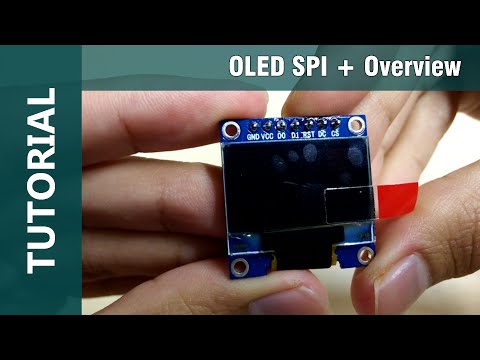 OLED | SPI Display Module 128x64 white pixels Overview for Arduino