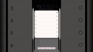 Let Weopi's AI Forms Guide You to a Healthier Lifestyle and Stronger Body!🏋️Weopi.com#website