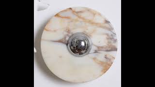 Viola Wall Lamp | Where Marble Meets Modern Glow