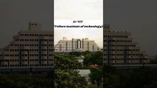 Top private engineering universities in India after iit #bitspilani #vitvellore #srmchennai