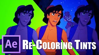 Two Ways to Re-Color Tints 🌈 Tutorial || Adobe After Effects