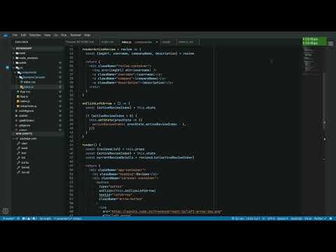 React | Review App | Front end | ccbp
