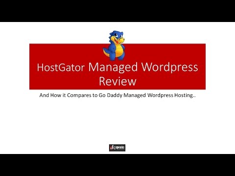 Hostgator Managed Wordpress Hosting Review