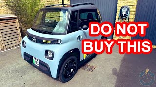 I bought another Citroen Ami and it broke instantly.