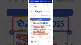 🥰💘Best Cryptocurrency App In India 2025 #investing #bitcoin #shorts#coindcx🔗