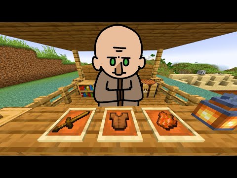 Minecraft Villagers Start Their Own Shop