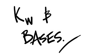 AQA A-Level Chemistry - Kw and Bases