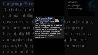 #nlp Natural Language Processing #ai #naturallanguageprocessing #shorts #ml #dl