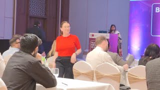 Emma Mulholland Flax & Teal Predictive Modeling B2B Meeting UK Urban Delegation Taj Hotel Lucknow