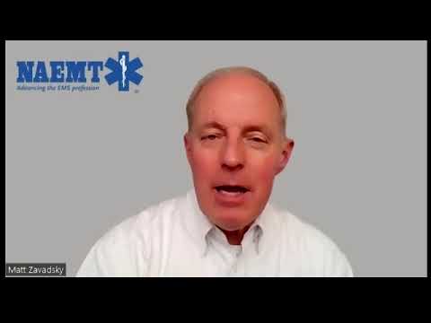 NAEMT Past President, Matt Zavadsky, EMS Week Video