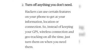 Protect yourself from Hackers.
