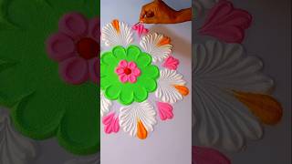 Beautiful rangoli design for new year // Easy small design #newyearrangoli