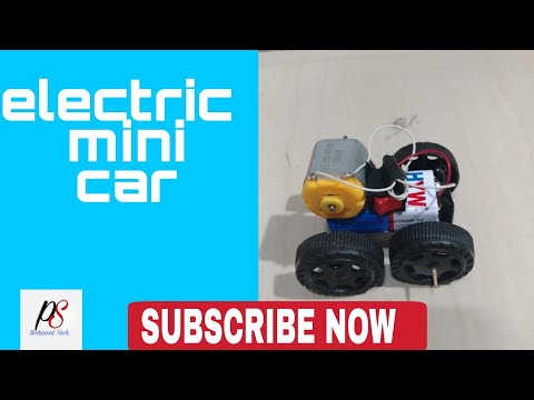 How to make electronic mini car || electronic experiment, new experiment.