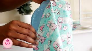 HOW TO MAKE DIY REUSABLE PADS (with no sewing machine) - The Queen's Goals